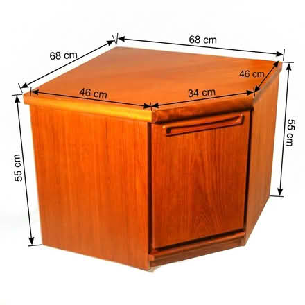 Photo of free 1970’s Meredew Teak corner unit (SG5 Fairfield) #2
