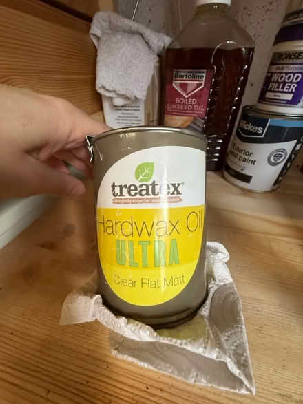 Photo of free Hard wax oil ultra (1/3 full) (Winchester SO22) #1