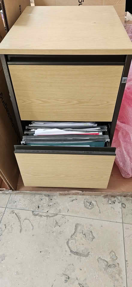 Photo of free 2 drawer filing cabinet (Langley SL3) #1