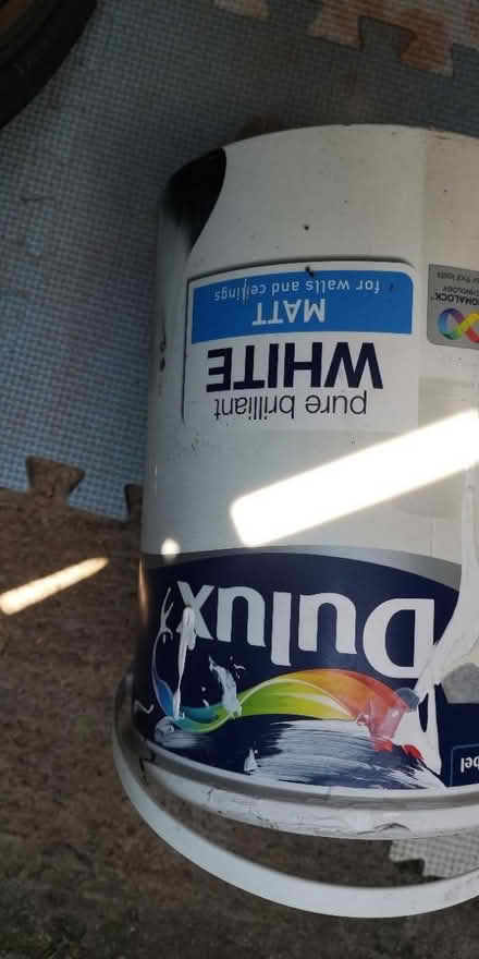 Photo of free 2 tubs of white emulsion (Marsh LA1) #1