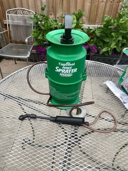 Photo of free Cuprinol fence sprayer (Groby LE6) #3