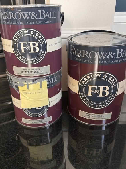 Photo of free Part-full paint pots (Cheltenham) #1