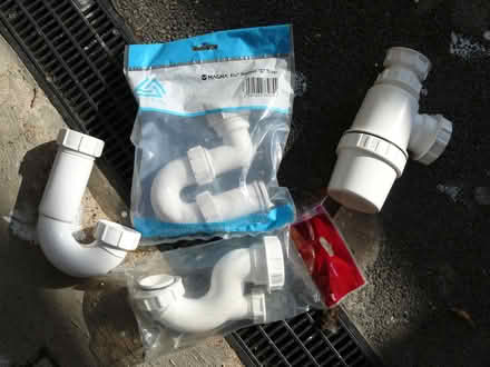 Photo of free Assorted sink/basin plumbing pipe fittings (Kempsey WR5) #1