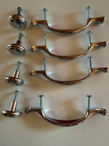Photo of free Cabinet pulls/knobs (N Leverett) #1