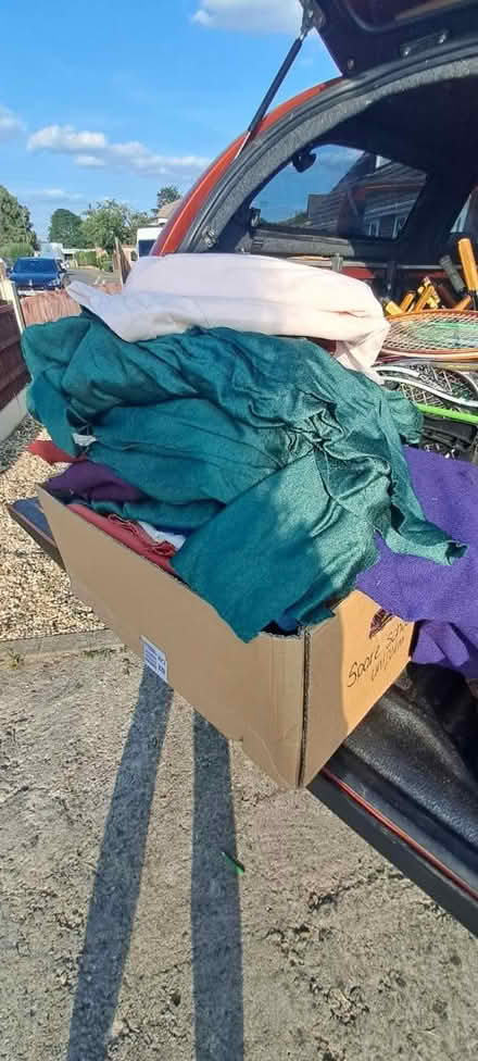 Photo of free Box of fabrics (Churchdown GL3) #1