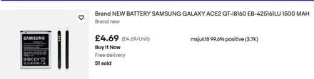 Photo of free galaxy ace 2 mobile phone (B90 shirley) #1
