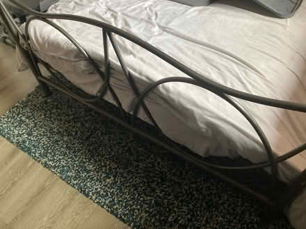 Photo of free Double bed frame (UB4 hayes) #1