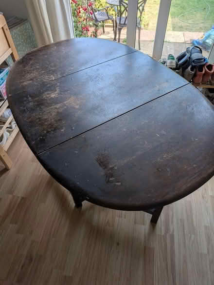 Photo of free Used foldable table (Whaddon GL52) #3