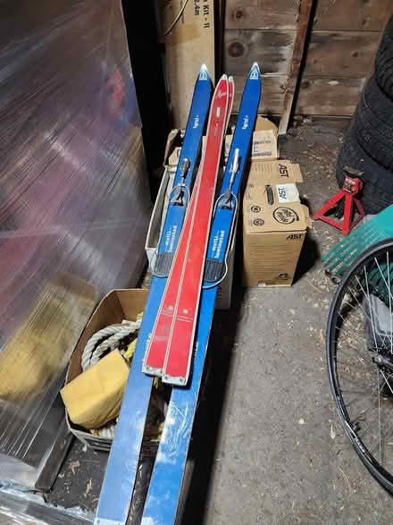 Photo of free Antique Skis, two pairs (Glebe / Dow's Lake) #1