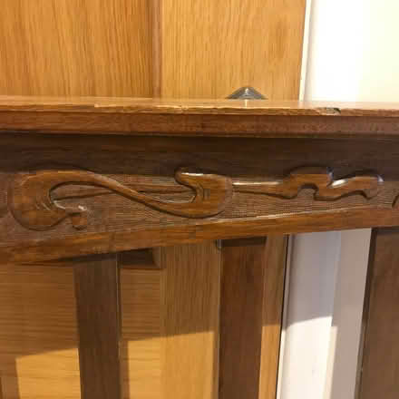 Photo of free antique wooden headboard art nouveau (Sockbridge CA10) #3