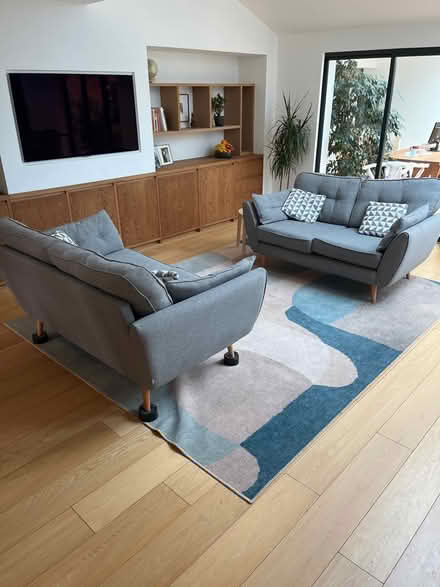 Photo of free Two double-seat sofas (Winthorpe) #1
