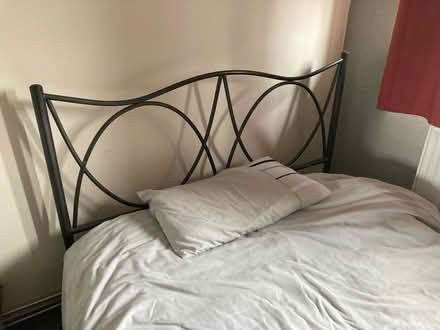 Photo of free Double bed frame (UB4 hayes) #2
