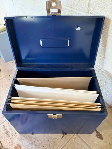 Photo of free Metal box filing cabinet (SY6 Church Stretton) #2