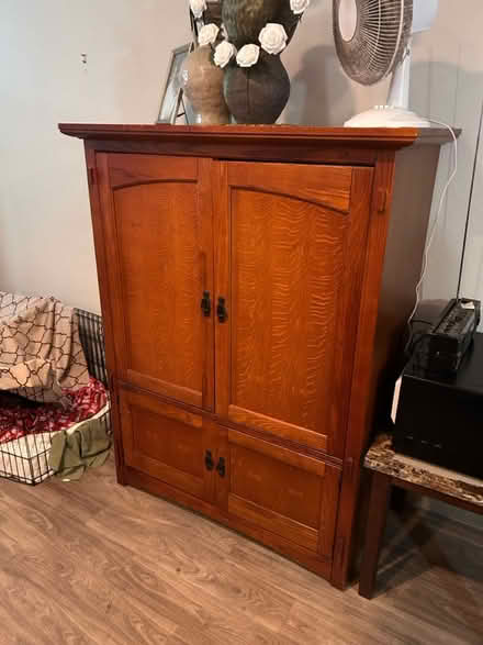 Photo of free Large wooden cabinet (Napa) #2