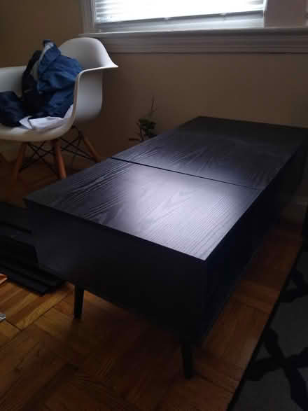 Photo of free Coffee table with sliding door (Arlington, VA) #1