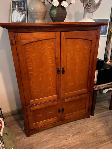 Photo of free Large wooden cabinet (Napa) #1