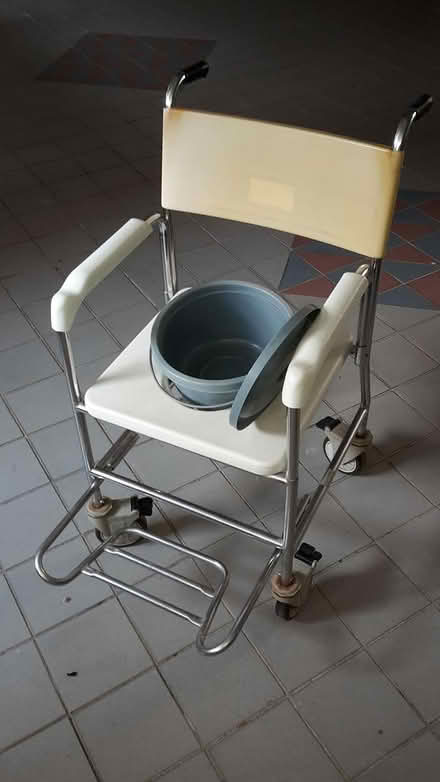 Photo of free Commode Chair -Wheeled Toilet Chair (Queenstown, near MRT) #2