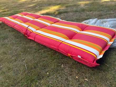 Photo of free Deckchair cushion (Woking) #1