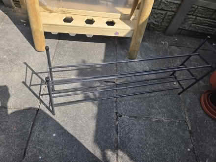 Photo of free Extendable shoe rack (Burtonwood WA5) #1