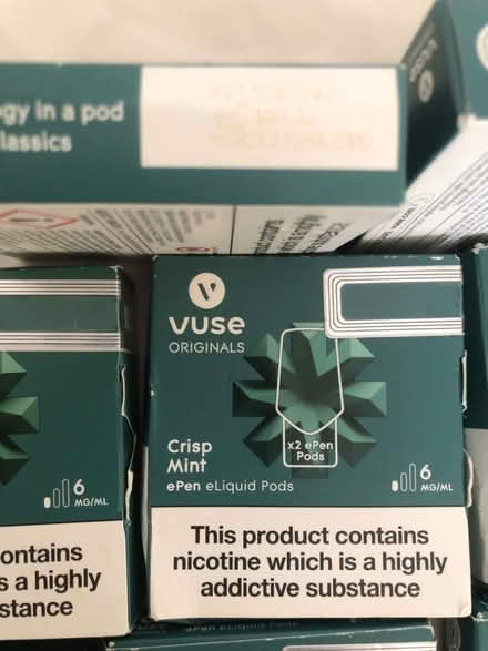 Photo of free Vuse epen eliquid pods - crisp mint x 11 (Woolwich SE18) #3