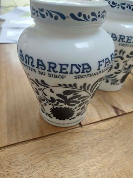 Photo of free Three pretty Fabbri jars (Upper Wolvercote OX2) #2