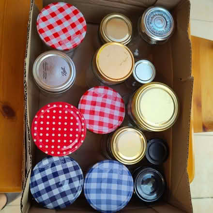 Photo of free Box of mixed jam jars. (Northway OX3) #1