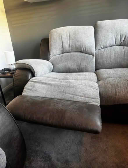 Photo of free Recliner sofas. (Manual) (Aveley RM15) #4