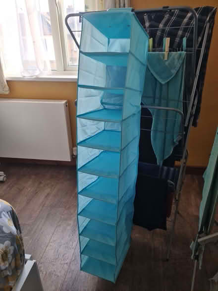 Photo of free 3 fabric hanging shelves (Furzedown SW17) #4