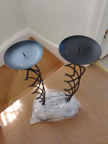 Photo of free Pair of candlesticks (Bexhill TN39) #1