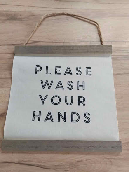 Photo of free Fabric Please Wash your hands (Welwyn AL6) #1