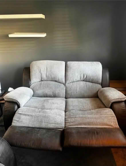 Photo of free Recliner sofas. (Manual) (Aveley RM15) #2