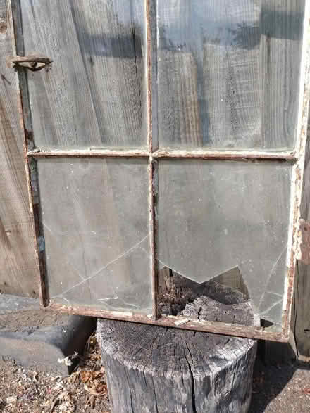Photo of free Metal window frame - vintage (Lydham SY9) #2