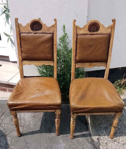 Photo of free Two Dining Chairs (Dawlish EX7) #1