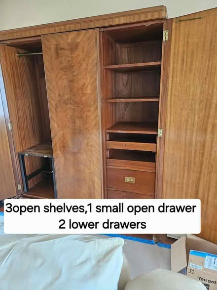 Photo of free Antique Armoire (11030 Cornell Ave South 98178) #3