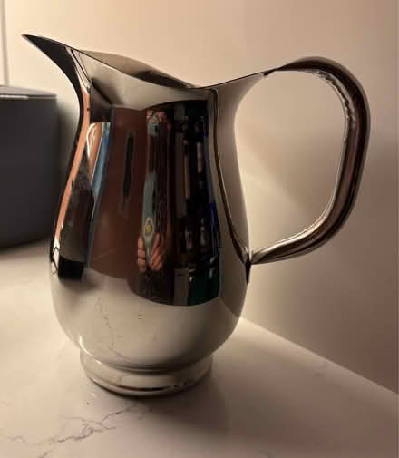 Photo of free Stainless steel pitcher (Tenleytown DC) #1