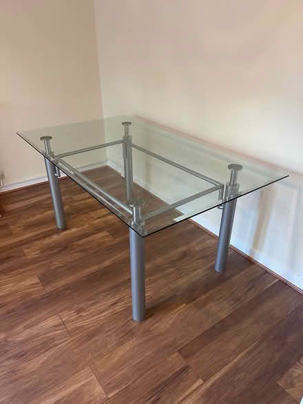 Photo of free Glass Table for 6 - Surbiton (Surbiton KT5) #2