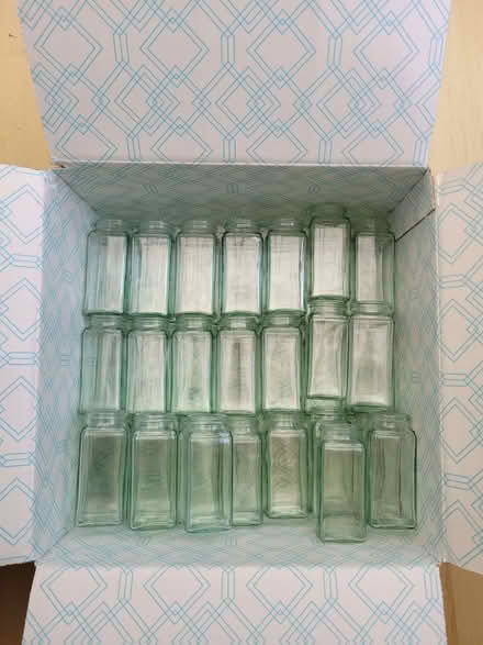 Photo of free 50 x glass herb/spice jars, no lids (Ringmer BN8) #1