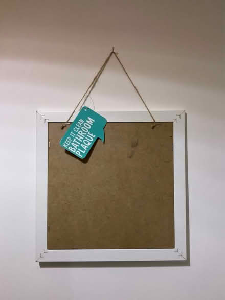 Photo of free Bathroom wall plaque (Erith DA8) #2