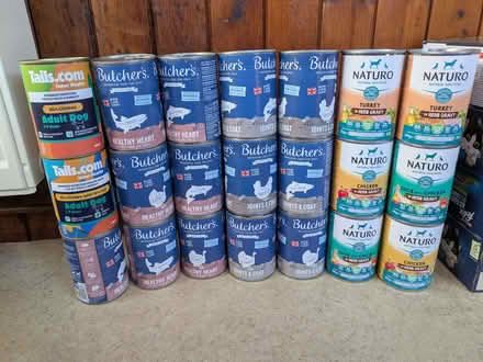 Photo of free Assortment of Pet Food Cans (Hollingbury BN1) #1