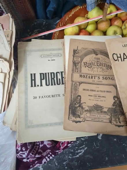 Photo of free Sheet music ...bag of (Lambridge Larkhall Bath BA1) #1