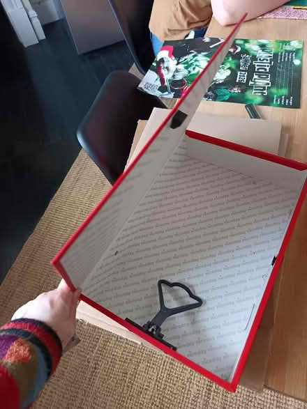 Photo of free Red box folder (Holt Lane End M35) #2