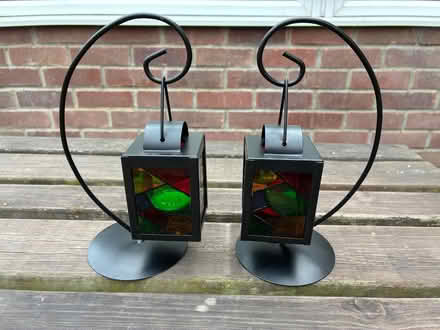 Photo of free BBQ lanterns with tealights inside. (Sidley TN40) #1