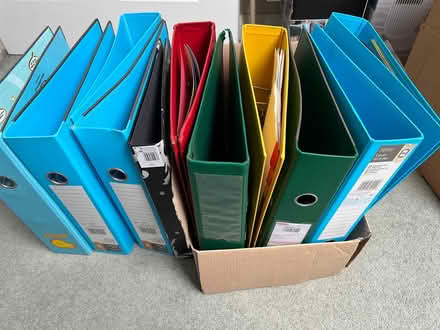 Photo of free A4 Lever arch files (Bromley BR1) #2
