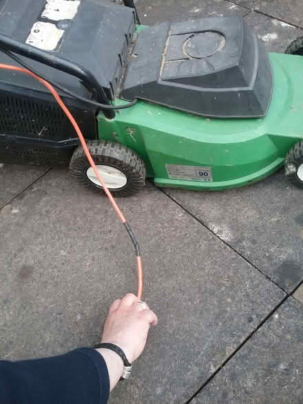 Photo of free Small Electric Lawnmower (Four Crosses SY22) #3