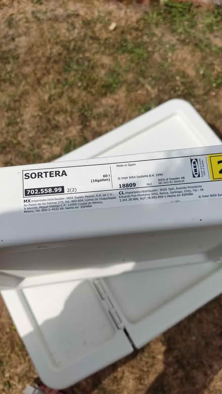 Photo of free 5 IKEA storage boxes with lids (Willingdon BN22) #1