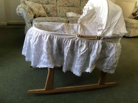 Photo of free Moses basket (Astwood Bank B96) #2