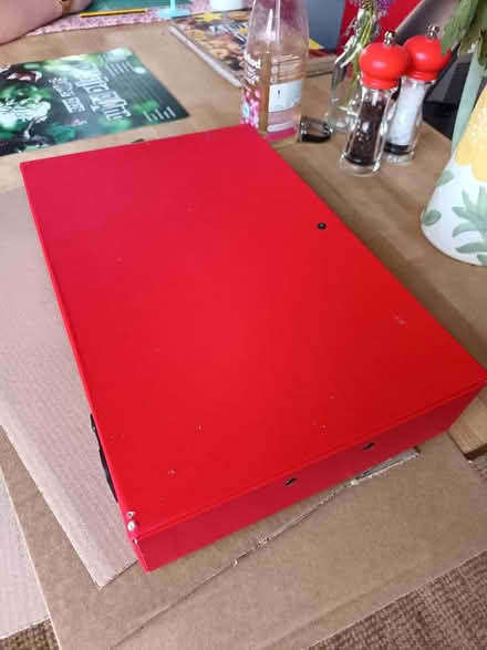 Photo of free Red box folder (Holt Lane End M35) #1
