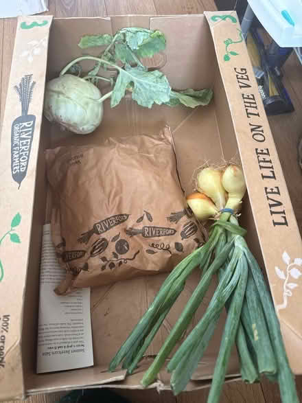Photo of free Organic food box left over (ha28qz) #1