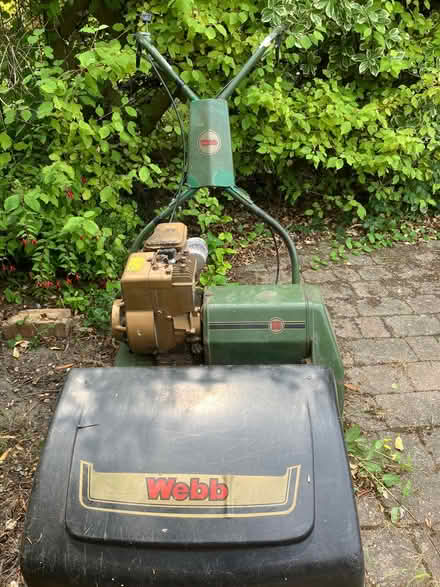 Photo of free Briggs & Stratton petrol lawnmower 2HP + grass box (Holmer Green HP15) #1