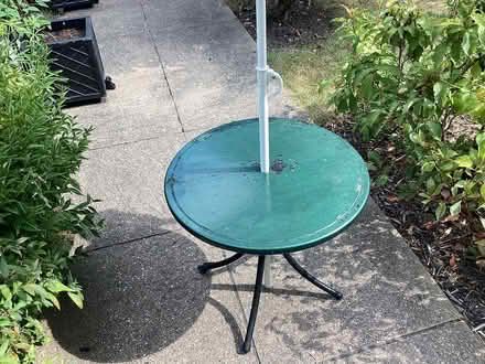 Photo of free Child’s table and parasol (Bearwood BH11) #2